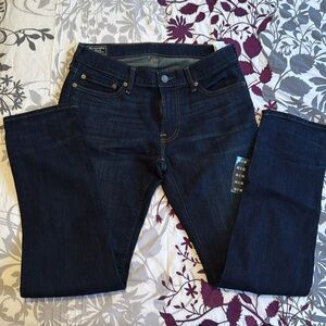 Abercrombie & Fitch Men's Langdon Slim Stretch Jeans - Deep Indigo